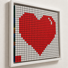 Load image into Gallery viewer, Limited Edition Canvas Heart
