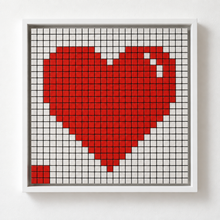 Load image into Gallery viewer, Limited Edition Canvas Heart

